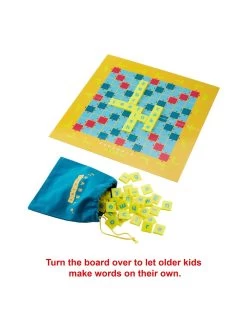 Mattel Scrabble Junior Family Board Game -Fun Puzzle For Children Shop 3NUAW SQ4 0000000088 NO COLOR SLd