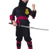 Boys Black Ninja - Child Costume -Fun Puzzle For Children Shop 43YC3 SQ1 0000000029 MULTI SLf1