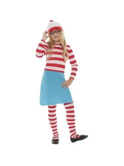 Where's Wally Wenda - Child's Costume