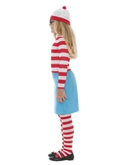 Where's Wally Wenda - Child's Costume -Fun Puzzle For Children Shop 4DNF9 SQ3 0000000029 MULTI MDd