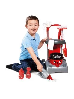 Casdon Henry Deluxe Cleaning Trolley -Fun Puzzle For Children Shop 6DAND SQ3 0000000088 NO COLOR SLa