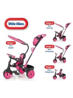 Little Tikes 4-in-1 Deluxe Edition - Neon Pink -Fun Puzzle For Children Shop 6EC6T SQ5 0000000088 NO COLOR SLd1