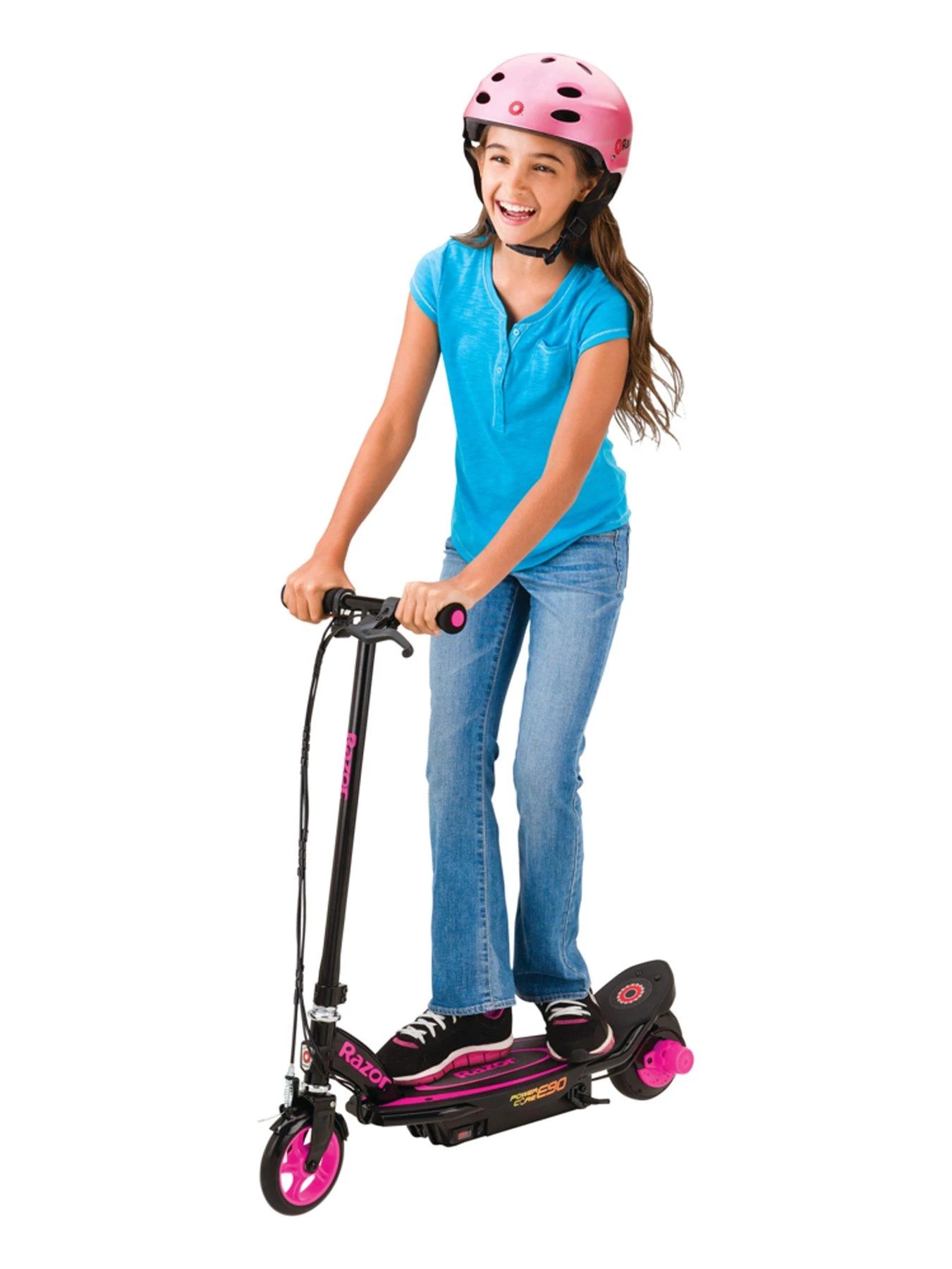 Razor Powercore E90 Scooter - Pink 8 Razor Powercore E90 Scooter - Pink - Image 6