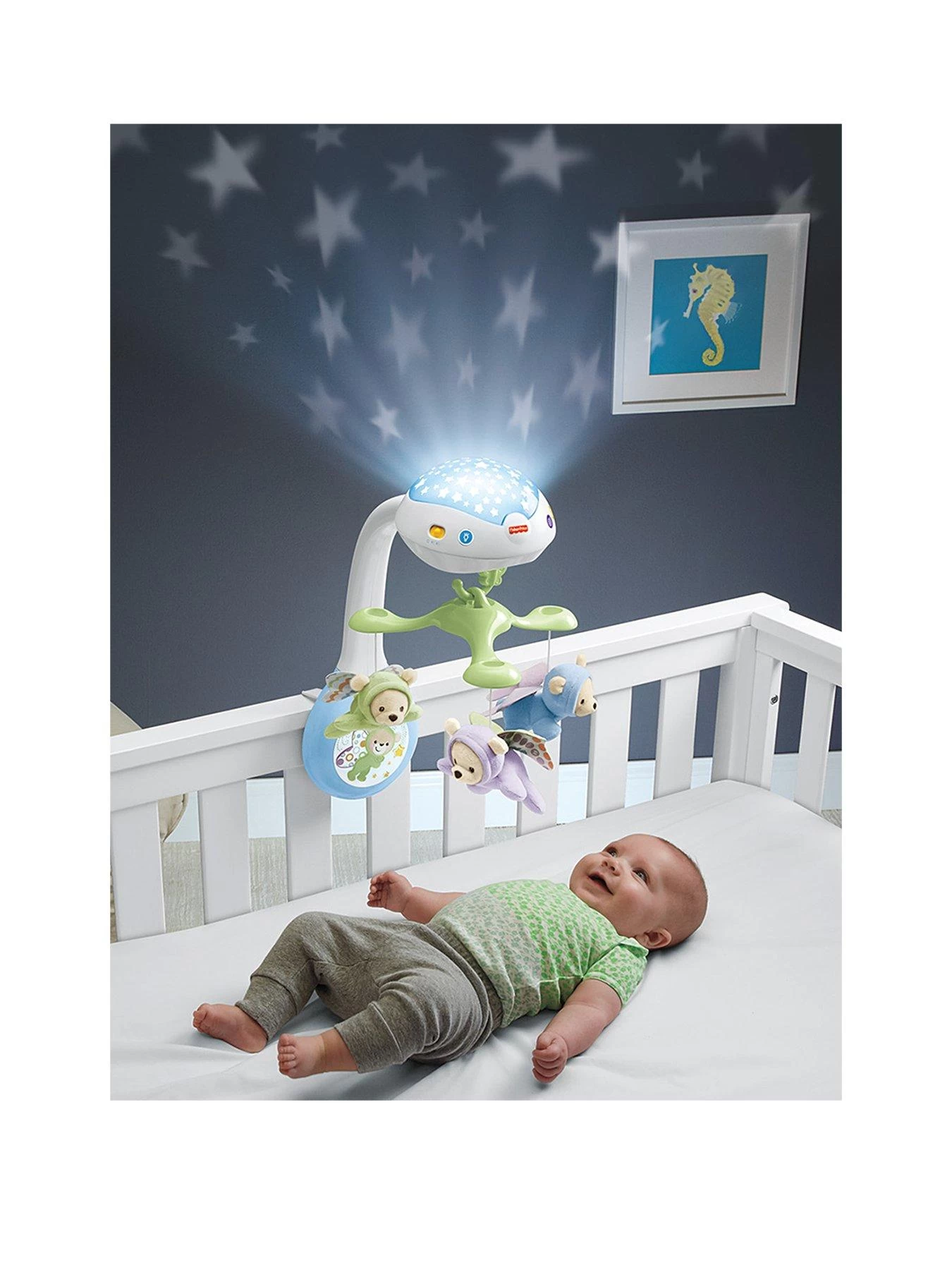 Fisher Price Fisher-Price Butterfly Dreams 3-in-1 Projection Baby Mobile 3 Fisher Price Fisher-Price Butterfly Dreams 3-in-1 Projection Baby Mobile