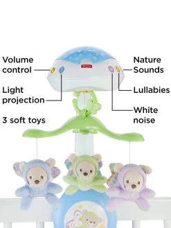 Fisher Price Fisher-Price Butterfly Dreams 3-in-1 Projection Baby Mobile 14 Fisher Price Fisher-Price Butterfly Dreams 3-in-1 Projection Baby Mobile -Fun Puzzle For Children Shop 73APN SQ6 0000000088 NO COLOR SLd2