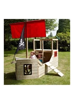 TP Pirate Galleon Wooden Playhouse -Fun Puzzle For Children Shop KHJ7U SQ3 0000000088 NO COLOR SLa