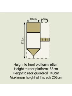 TP Pirate Galleon Wooden Playhouse -Fun Puzzle For Children Shop KHJ7U SQ5 0000000088 NO COLOR SLd1