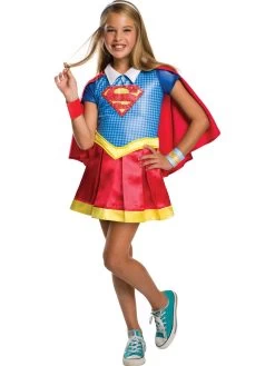 DC Super Hero Girls DC Superheroes Deluxe Supergirl Child Costume