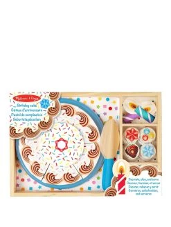 Melissa & Doug Wooden Birthday Cake