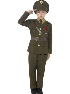 Child Army Officer Costume