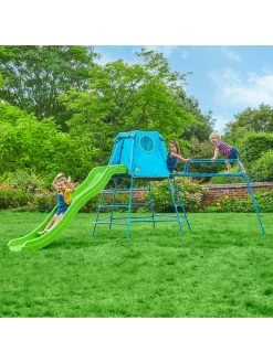 TP Explorer Metal Climbing Frame Set With Slide/Jungle Run