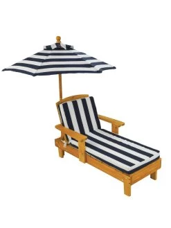 Kidkraft Outdoor Chaise Lounger With Umbrella