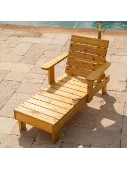 Kidkraft Outdoor Chaise Lounger With Umbrella -Fun Puzzle For Children Shop MFEGR SQ6 0000000099 N A SLd3