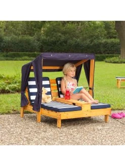 Kidkraft Double Chaise Lounger With Cupholder -Fun Puzzle For Children Shop MFEGT SQ4 0000000099 N A SLd1