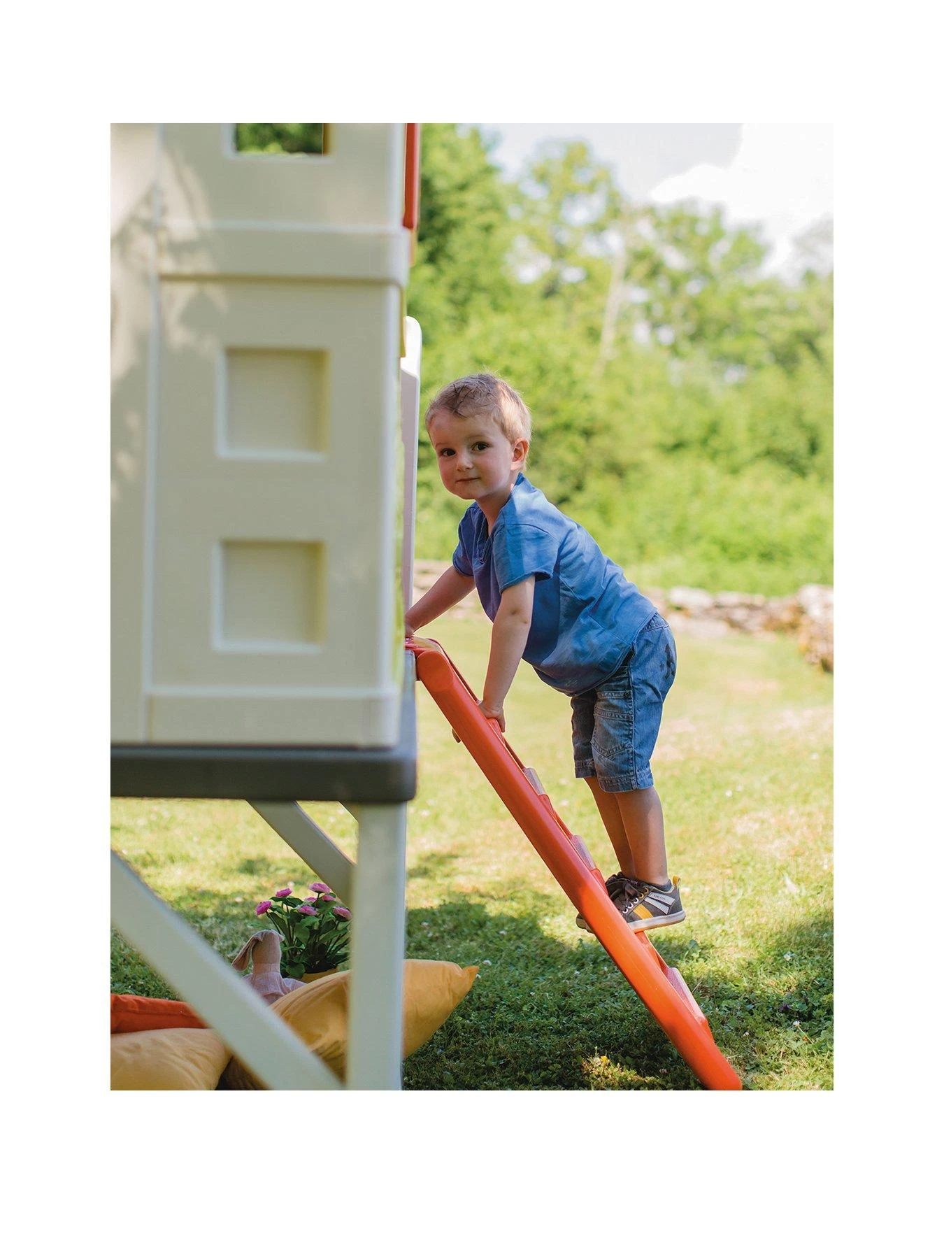 Smoby My House On Stilts With Slide 4 Smoby My House On Stilts With Slide - Image 2