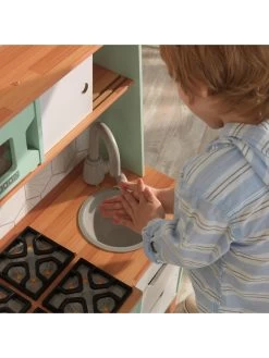 Kidkraft Mid-century Modern Play Kitchen -Fun Puzzle For Children Shop MT9C9 SQ3 0000000099 N A SLd1