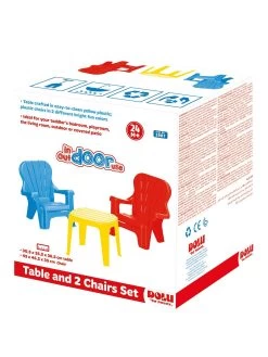 Dolu Table And 2 Chairs Set -Fun Puzzle For Children Shop MTC44 SQ3 0000000099 N A SLa