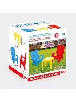 Dolu Table And 2 Chairs Set -Fun Puzzle For Children Shop MTC44 SQ4 0000000099 N A SLd