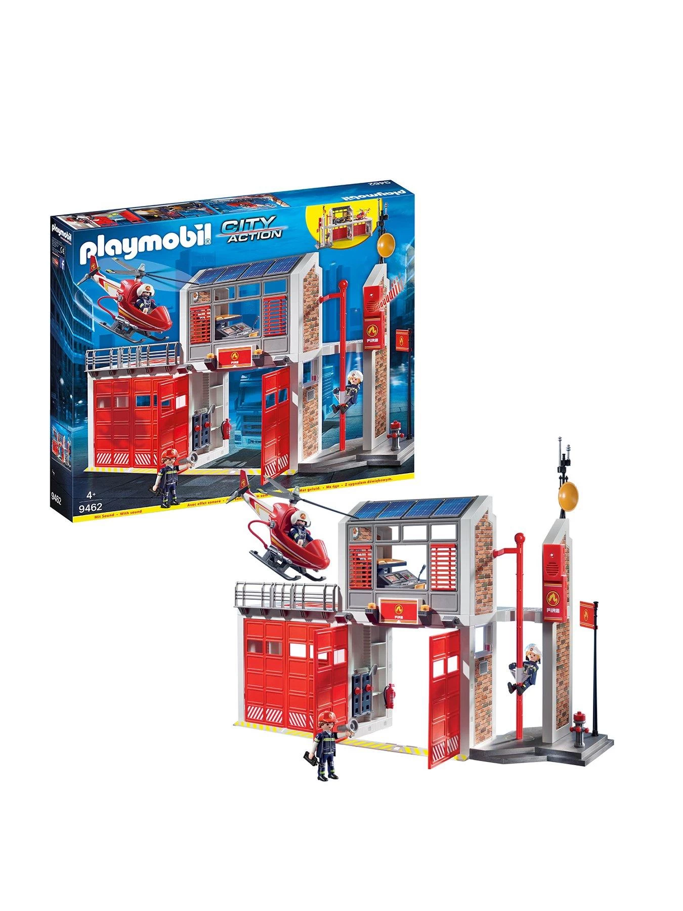 Playmobil 9462 City Action Fire Station With Fire Alarm 3 Playmobil 9462 City Action Fire Station With Fire Alarm
