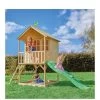 TP Hill Top Wooden Tower Playhouse With Slide -Fun Puzzle For Children Shop NX3GF SQ1 0000000099 N A SLf