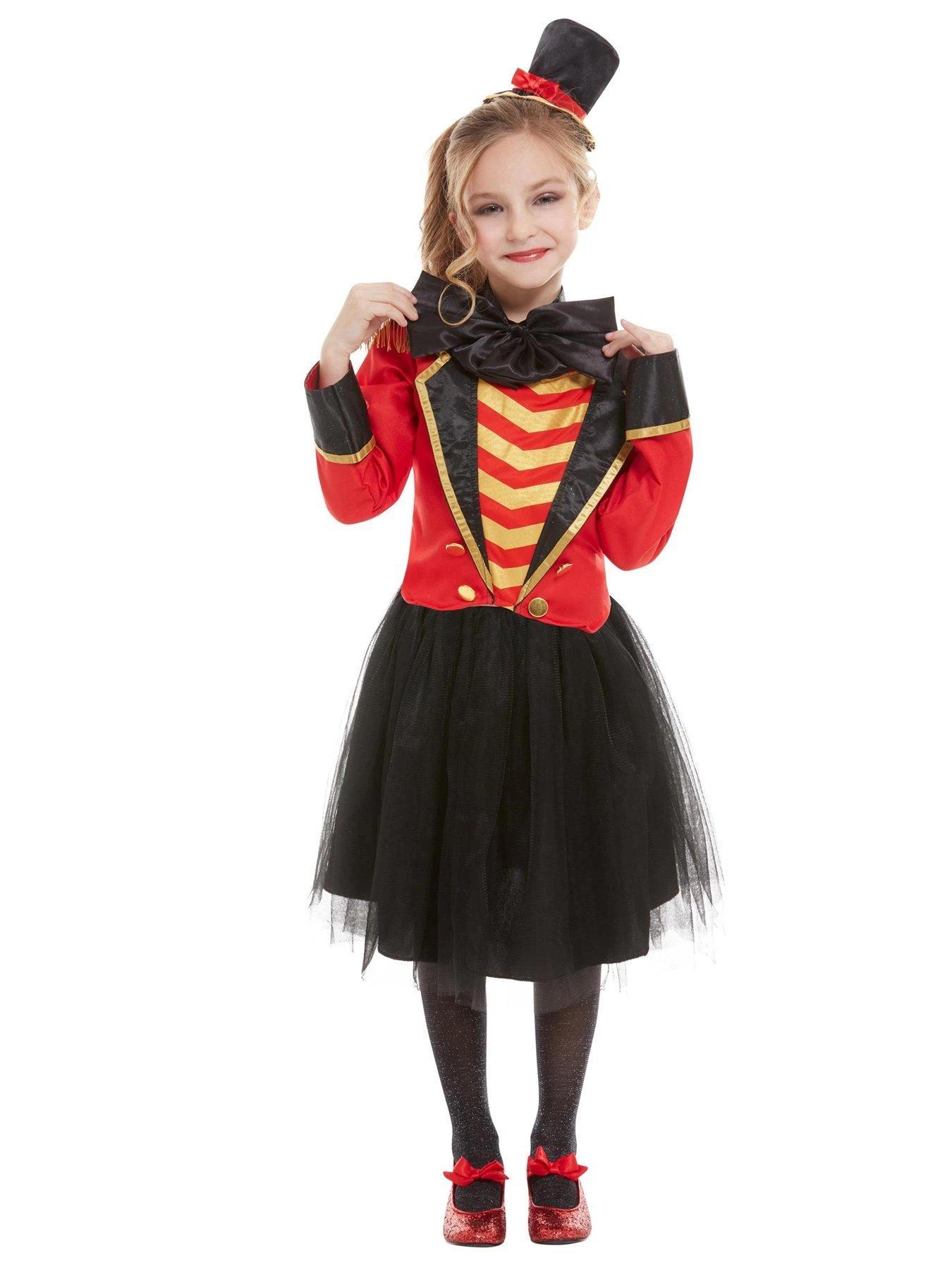 Girls Deluxe Ringmaster Costume 3 Girls Deluxe Ringmaster Costume
