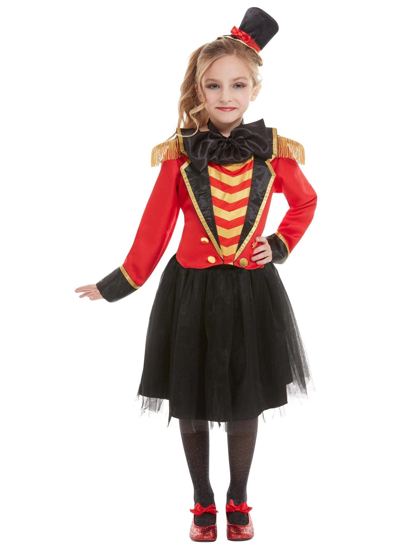 Girls Deluxe Ringmaster Costume 4 Girls Deluxe Ringmaster Costume - Image 2