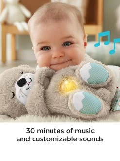 Fisher Price Fisher-Price Soothe 'n Snuggle Otter Plush Baby Toy With 11 Sensory Features 15 Fisher Price Fisher-Price Soothe 'n Snuggle Otter Plush Baby Toy With 11 Sensory Features -Fun Puzzle For Children Shop P7QTK SQ6 0000000088 NO COLOR SLd2
