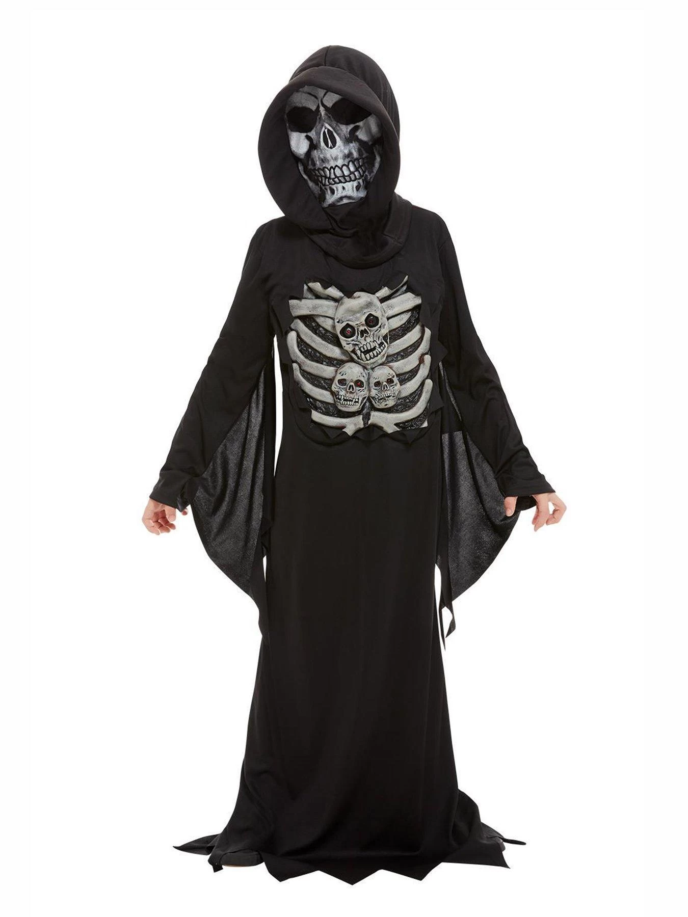 Skeleton Reaper Childs Costume 4 Skeleton Reaper Childs Costume - Image 2