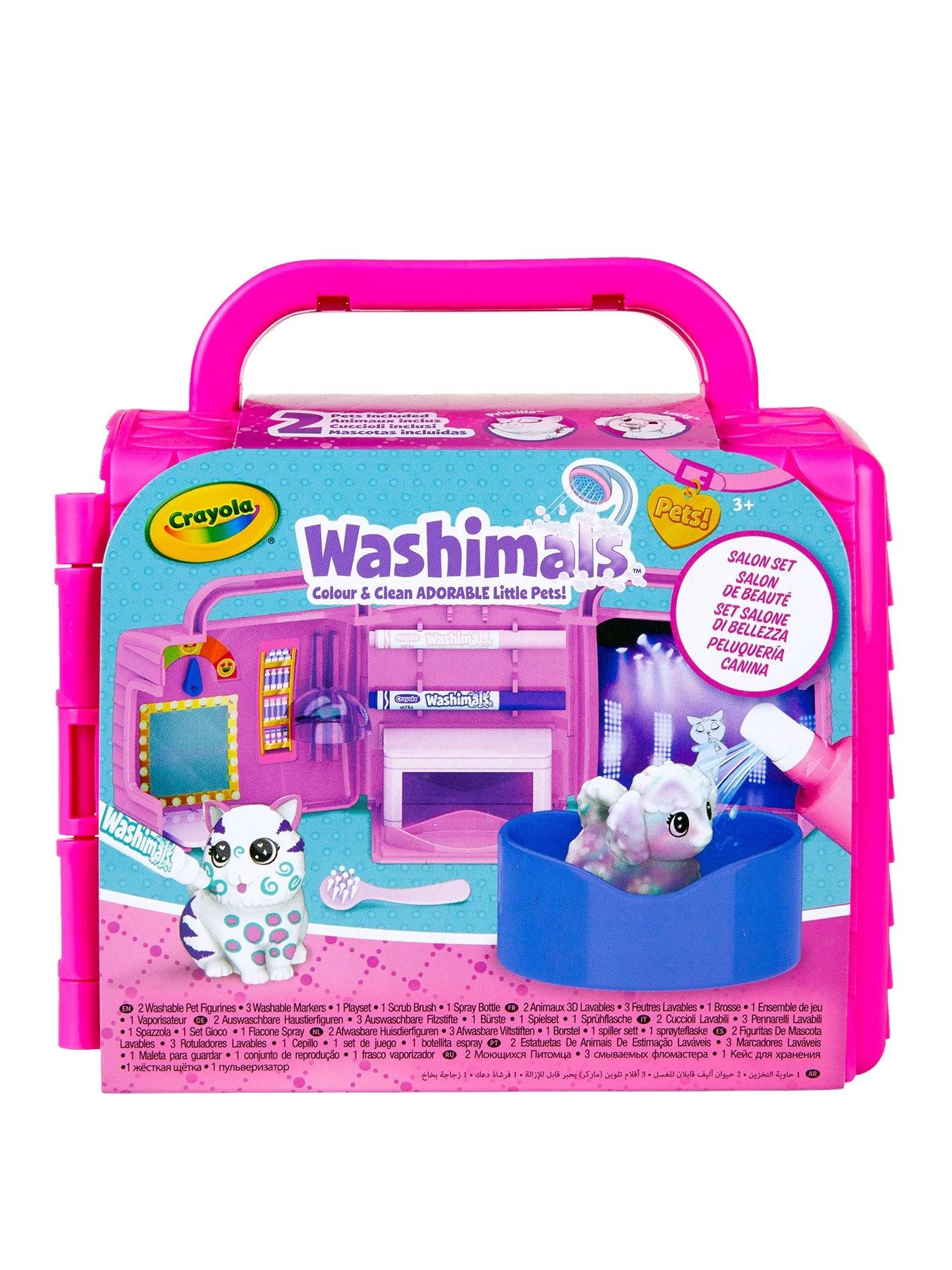 Crayola Washimals Beauty Salon Playset 3 Crayola Washimals Beauty Salon Playset