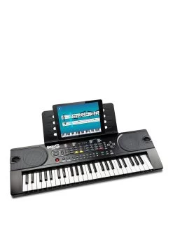 RockJam RJ549 RockJam 49-Key Portable Keyboard Piano With Sheet Music Stand & Keynote Stickers
