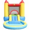 Happy Hop Bouncy Castle With Pool & Slide Wifth Safety Netting  - Age 3+ Max Weight 180 KG