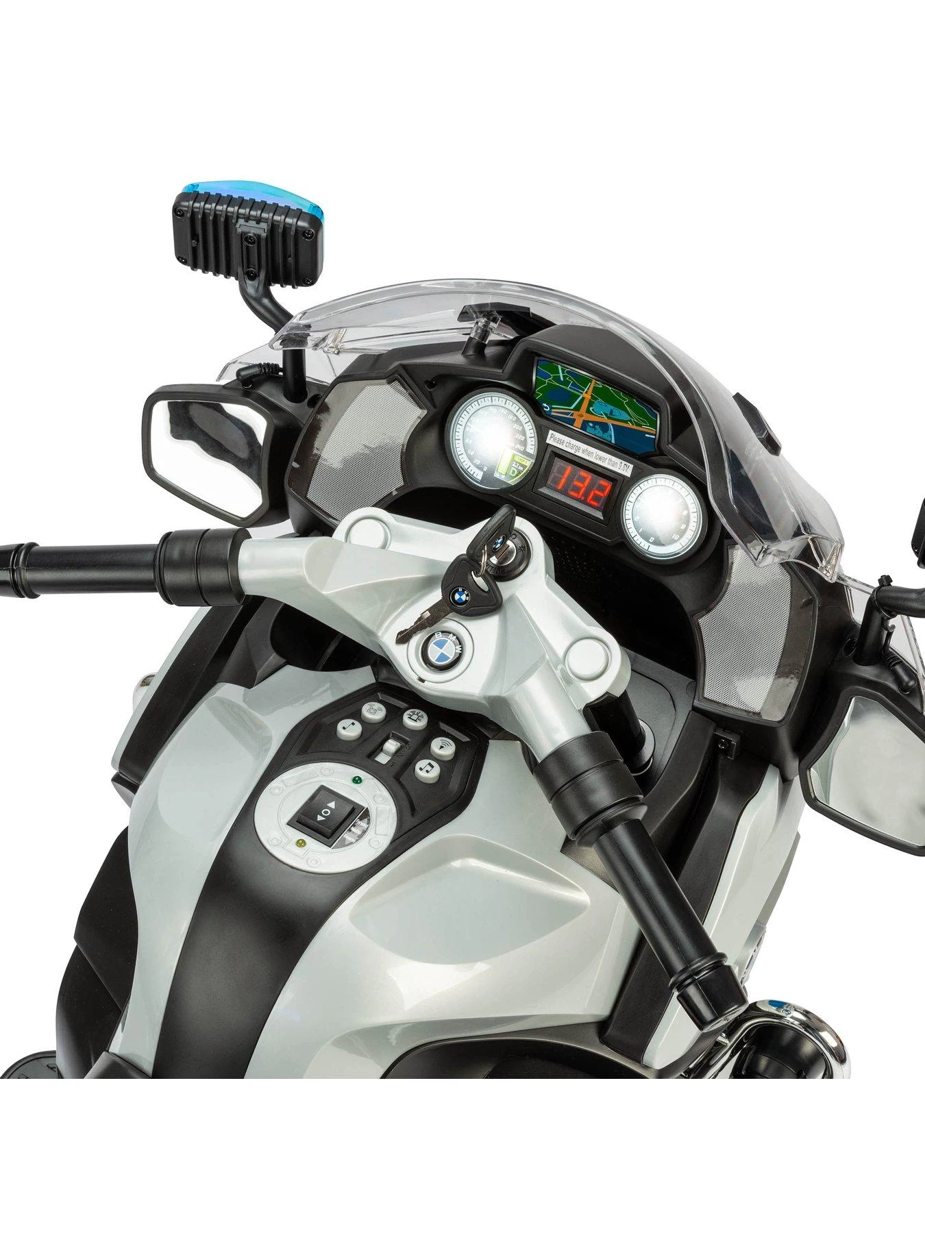 XOOTZ BMW 12v Police Electric Ride On Motorbike 6 XOOTZ BMW 12v Police Electric Ride On Motorbike - Image 4