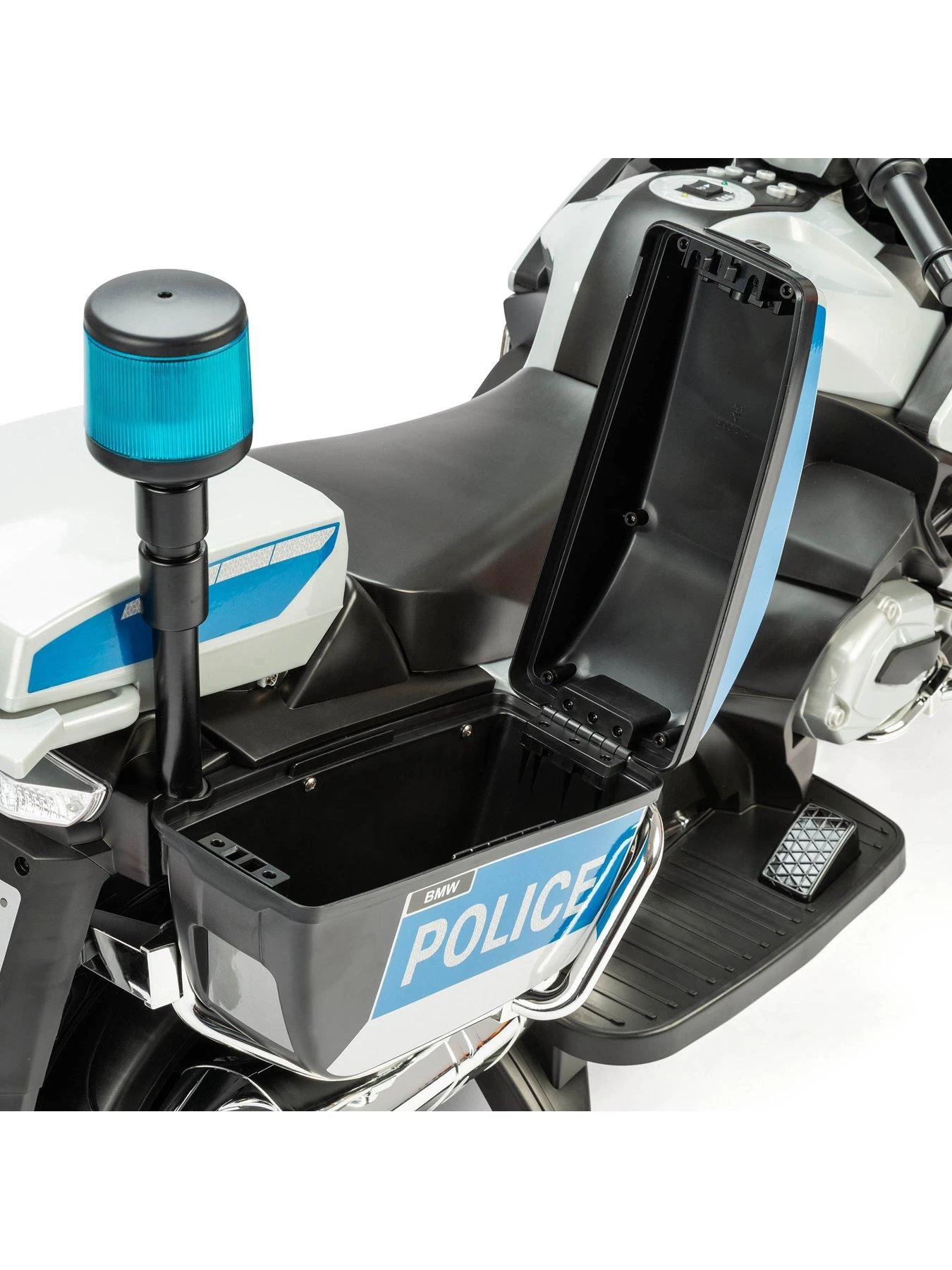 XOOTZ BMW 12v Police Electric Ride On Motorbike 7 XOOTZ BMW 12v Police Electric Ride On Motorbike - Image 5