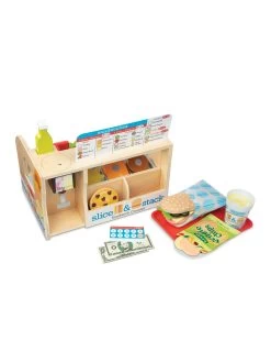 Melissa & Doug Wooden Slice & Stack Sandwich Counter -Fun Puzzle For Children Shop QK6C3 SQ6 0000000088 NO COLOR SLd2