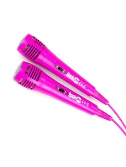 RockJam The RockJam Rechargeable Party Karaoke Machine With Bluetooth, 10Watt Speaker & Two Microphones -Fun Puzzle For Children Shop QMEA7 SQ7 0000000063 PINK SLd3