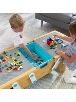 Kidkraft Building Bricks Play N Store Table -Fun Puzzle For Children Shop QMVMC SQ5 0000000088 NO COLOR SLd3
