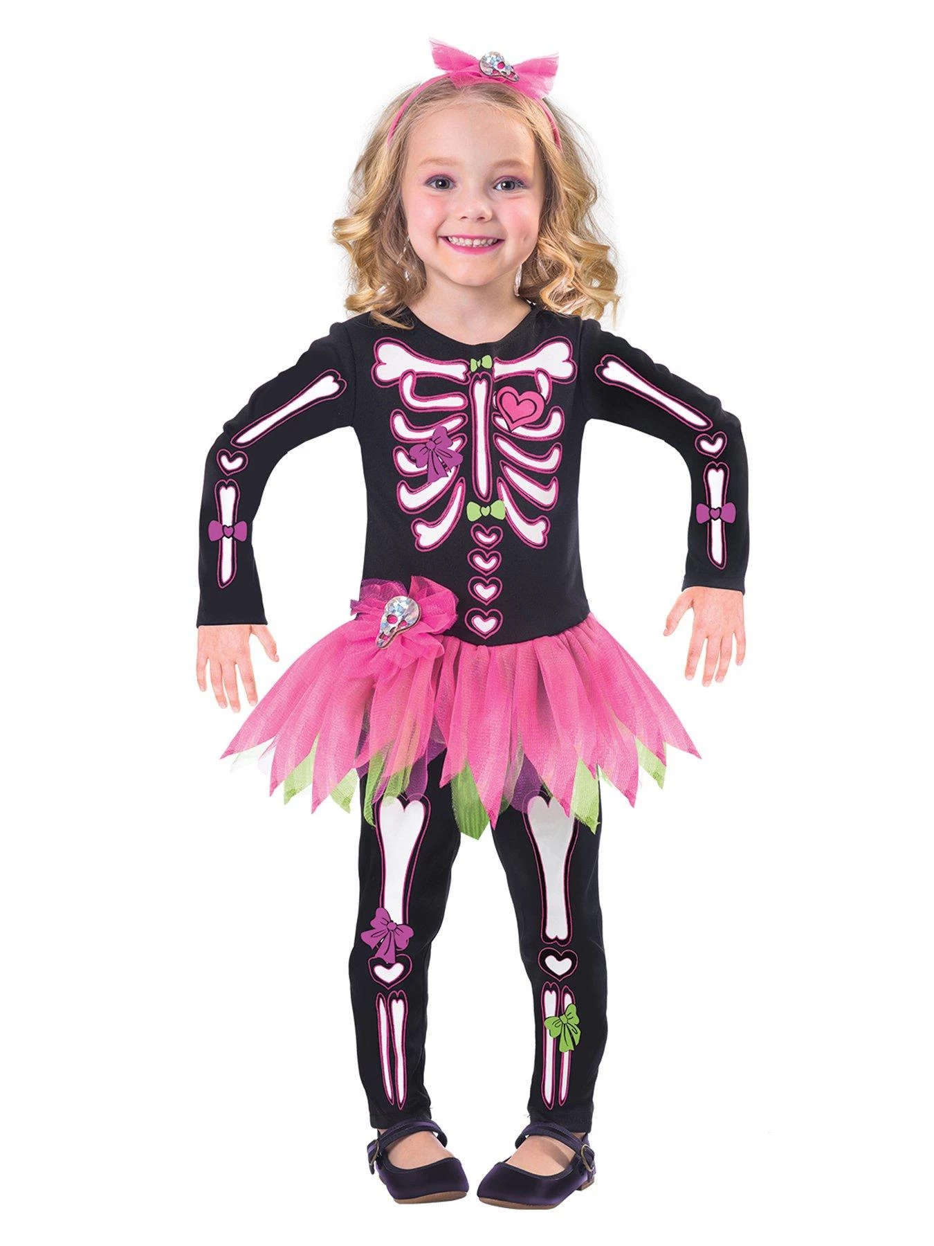 Halloween Fancy Bones Skeleton Costume 3 Halloween Fancy Bones Skeleton Costume
