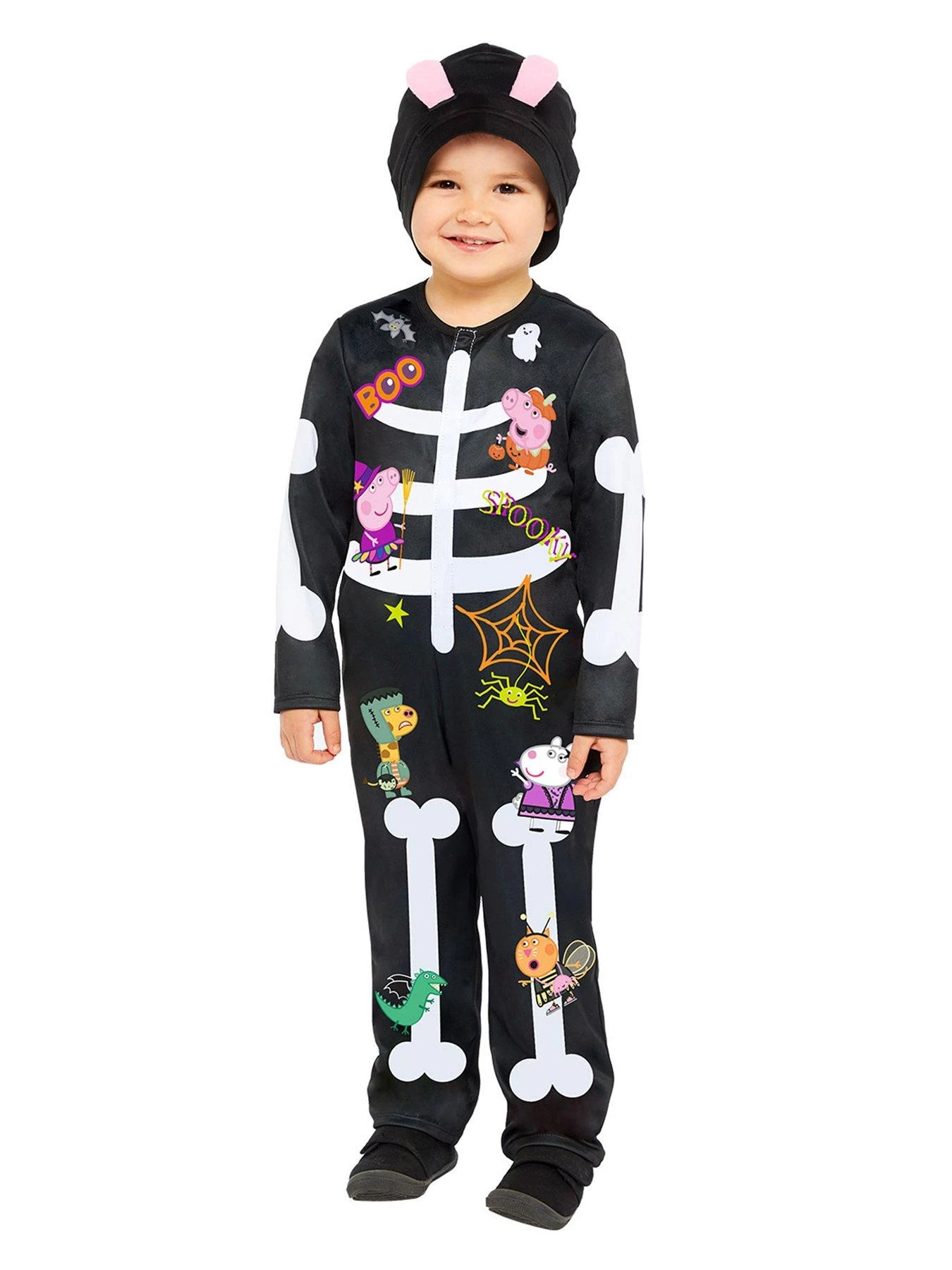 Peppa Pig Skeleton Costume 3 Peppa Pig Skeleton Costume