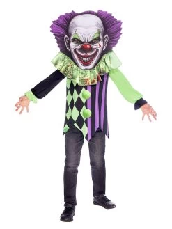 Halloween Scary Clown Big Head Costume