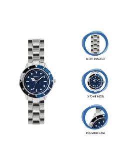 Tikkers Blue Dial Stainless Steel Bracelet Kids Watch -Fun Puzzle For Children Shop QXPEM SQ3 0000000099 N A MDd