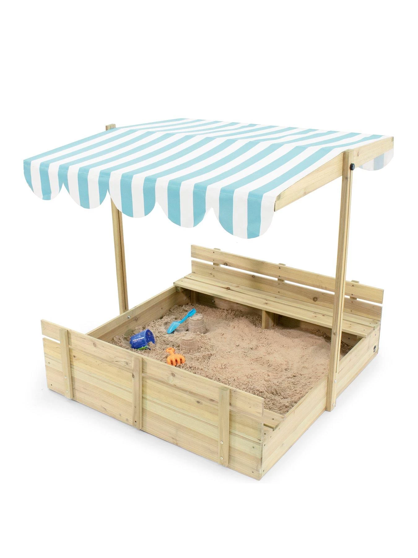 Plum Sandpit With Adjustable Canopy 3 Plum Sandpit With Adjustable Canopy