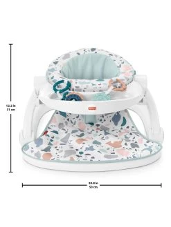 Fisher Price Fisher-Price Sit-Me-Up Floor Seat (Terrazzo Pacific Pebbles) -Fun Puzzle For Children Shop RFEDL SQ7 0000000099 N A SLd3