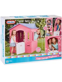 Little Tikes Cape Cottage Playhouse - Pink 15 Little Tikes Cape Cottage Playhouse - Pink -Fun Puzzle For Children Shop RFFAJ SQ7 0000000088 NO COLOR SLd4