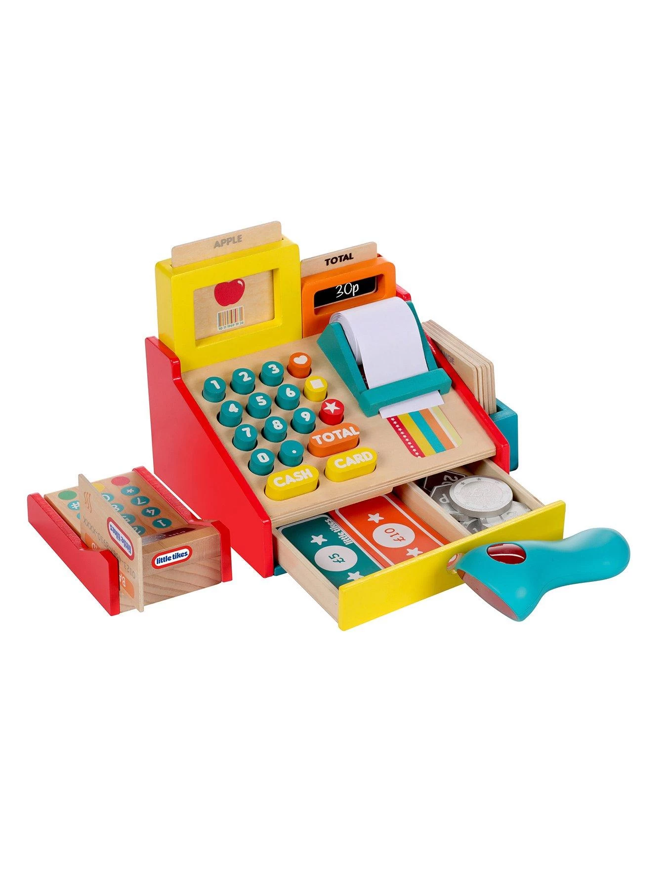 Little Tikes Wooden Cash Register 4 Little Tikes Wooden Cash Register - Image 2