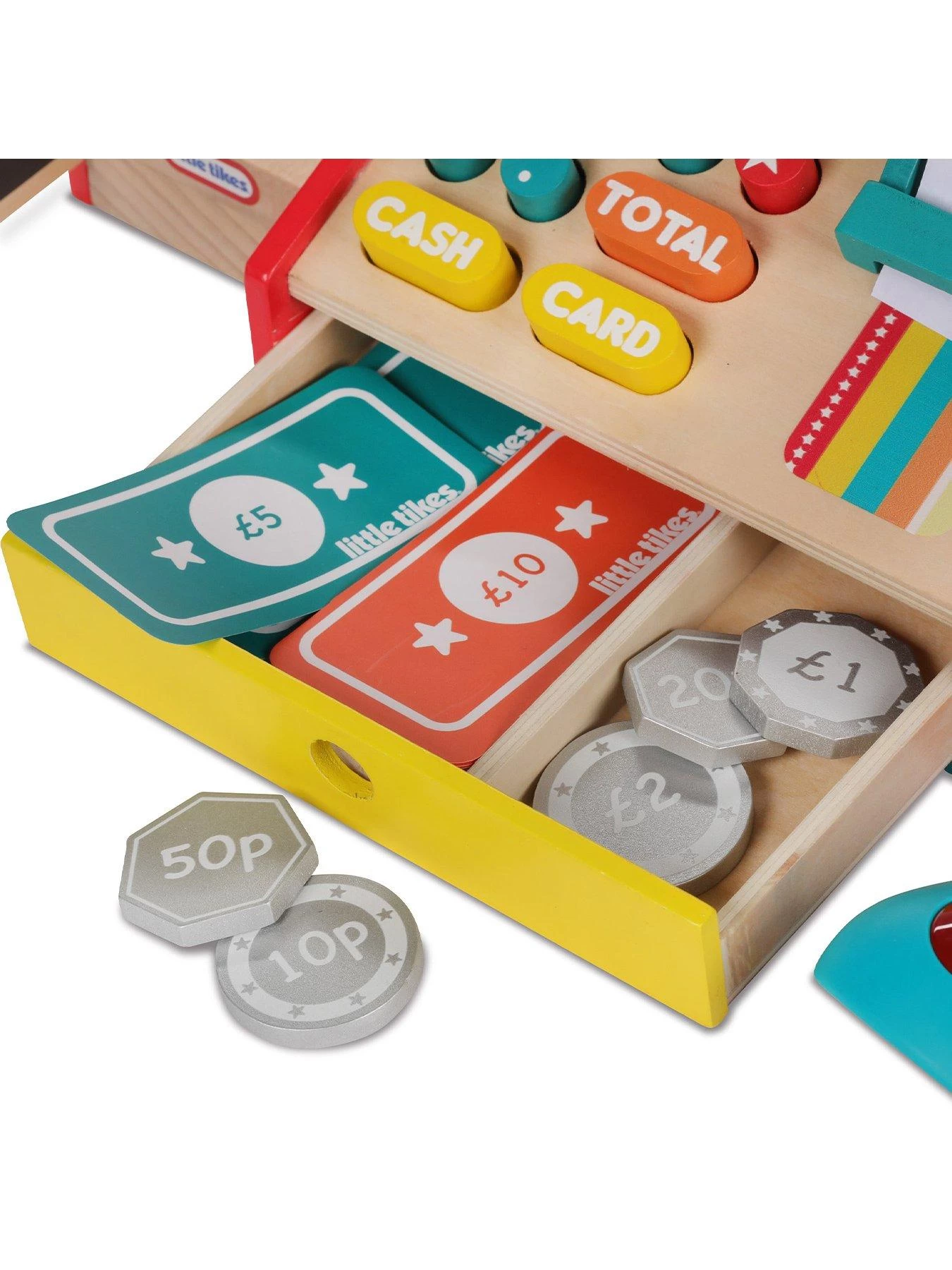 Little Tikes Wooden Cash Register 5 Little Tikes Wooden Cash Register - Image 3