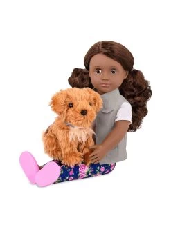 Our Generation Malia Doll And Puppy Dog -Fun Puzzle For Children Shop RFNKR SQ4 0000000099 N A SLd