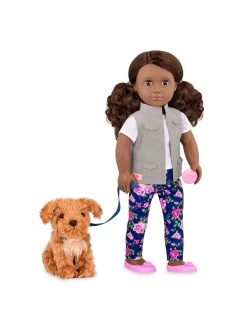 Our Generation Malia Doll And Puppy Dog -Fun Puzzle For Children Shop RFNKR SQ5 0000000099 N A SLd1