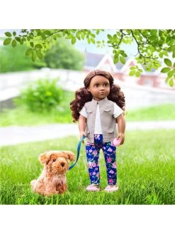 Our Generation Malia Doll And Puppy Dog -Fun Puzzle For Children Shop RFNKR SQ7 0000000099 N A SLd3