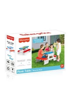 Fisher Price Fisher-Price Fp Picnic Table -Fun Puzzle For Children Shop RHXEQ SQ3 0000000099 N A SLa