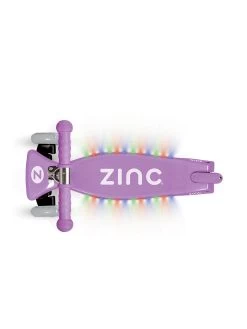 Zinc Three Wheeled Non Folding Light Up Superstar Scooter - Purple -Fun Puzzle For Children Shop RRAEW SQ3 0000000099 N A SLa